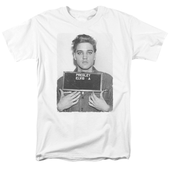 Other - Elvis Presley Army Mug Shot Tshirt 1